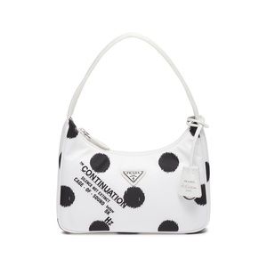 RARE POLKA DOT prada re-edition 2000 nylon bag (Spring 2021)